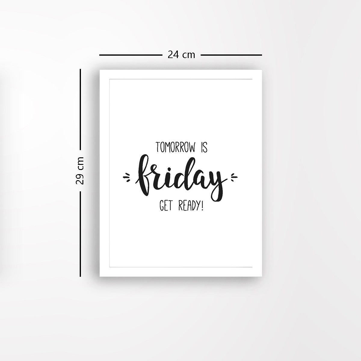 Quadro Decorativo MDF Emoldurado - Arte Multicolor 24x29cm com Moldura de Madeira 2cm