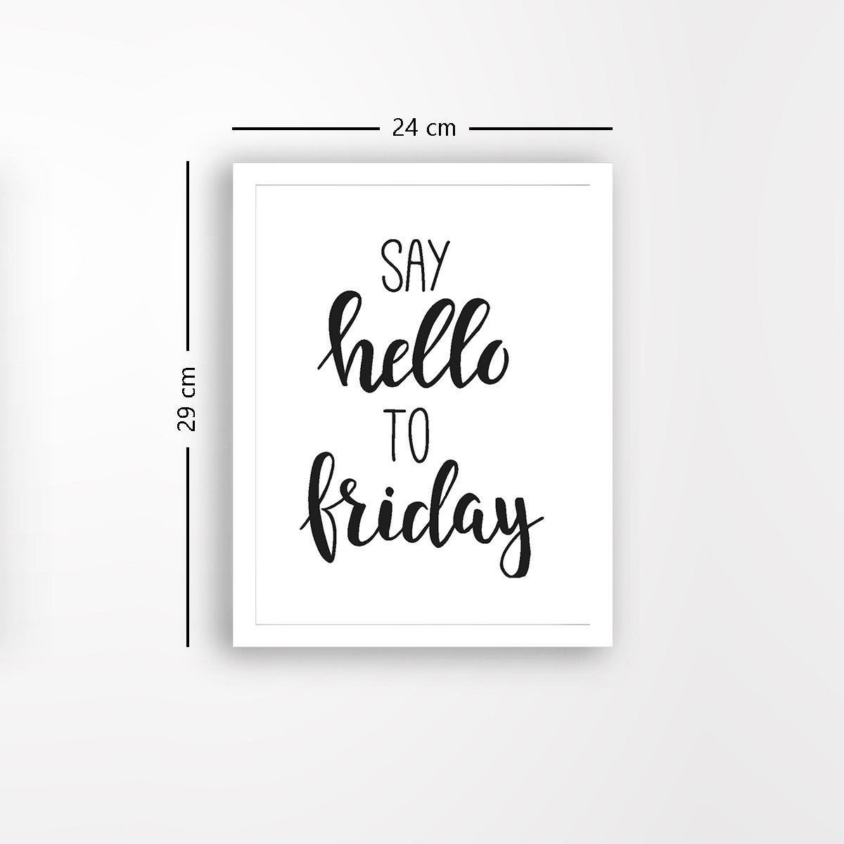 Quadro Decorativo MDF Emoldurado - Arte Multicolor 24x29cm com Moldura de Madeira 2cm