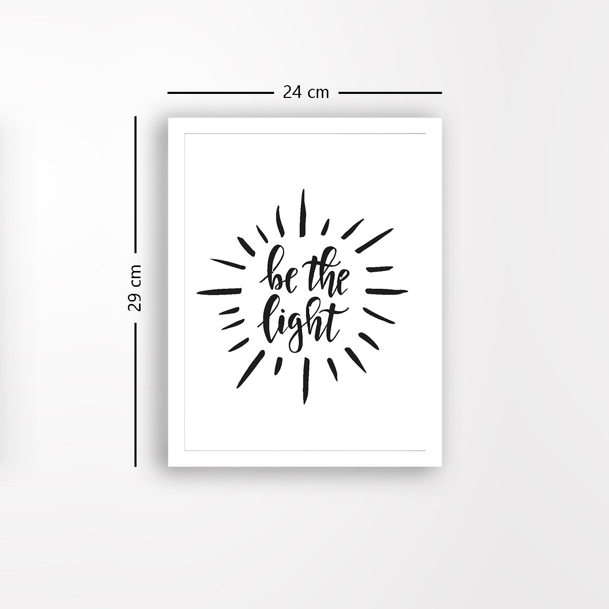 Quadro Decorativo MDF Emoldurado - Arte Multicolor 24x29cm com Moldura de Madeira 2cm