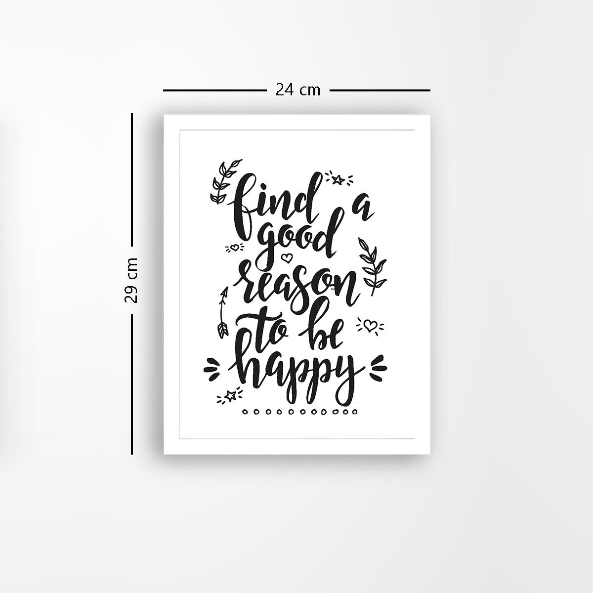 Quadro Decorativo MDF Emoldurado - Arte Multicolor 24x29cm com Moldura de Madeira 2cm