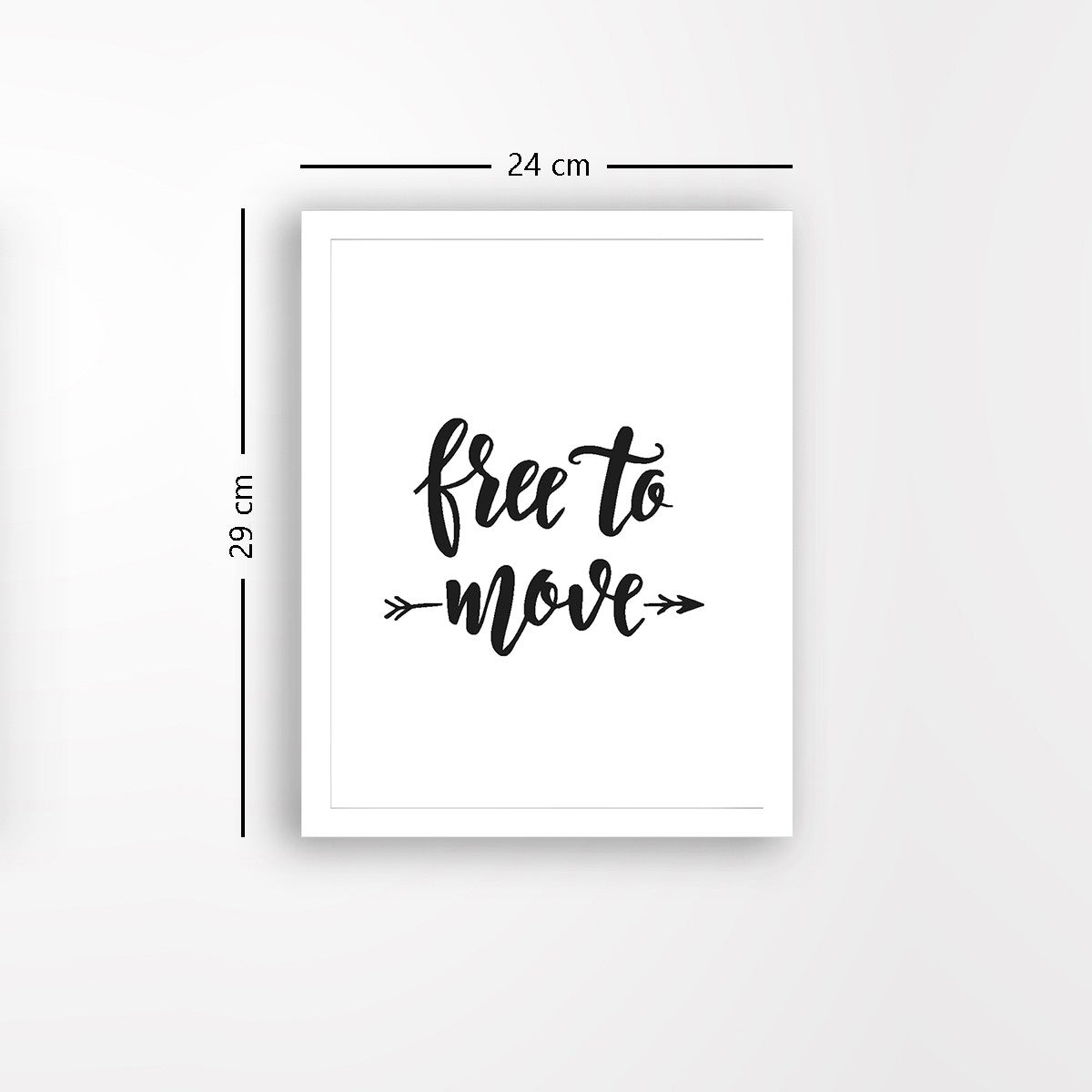 Quadro Decorativo MDF Emoldurado - Arte Multicolor 24x29cm com Moldura de Madeira 2cm