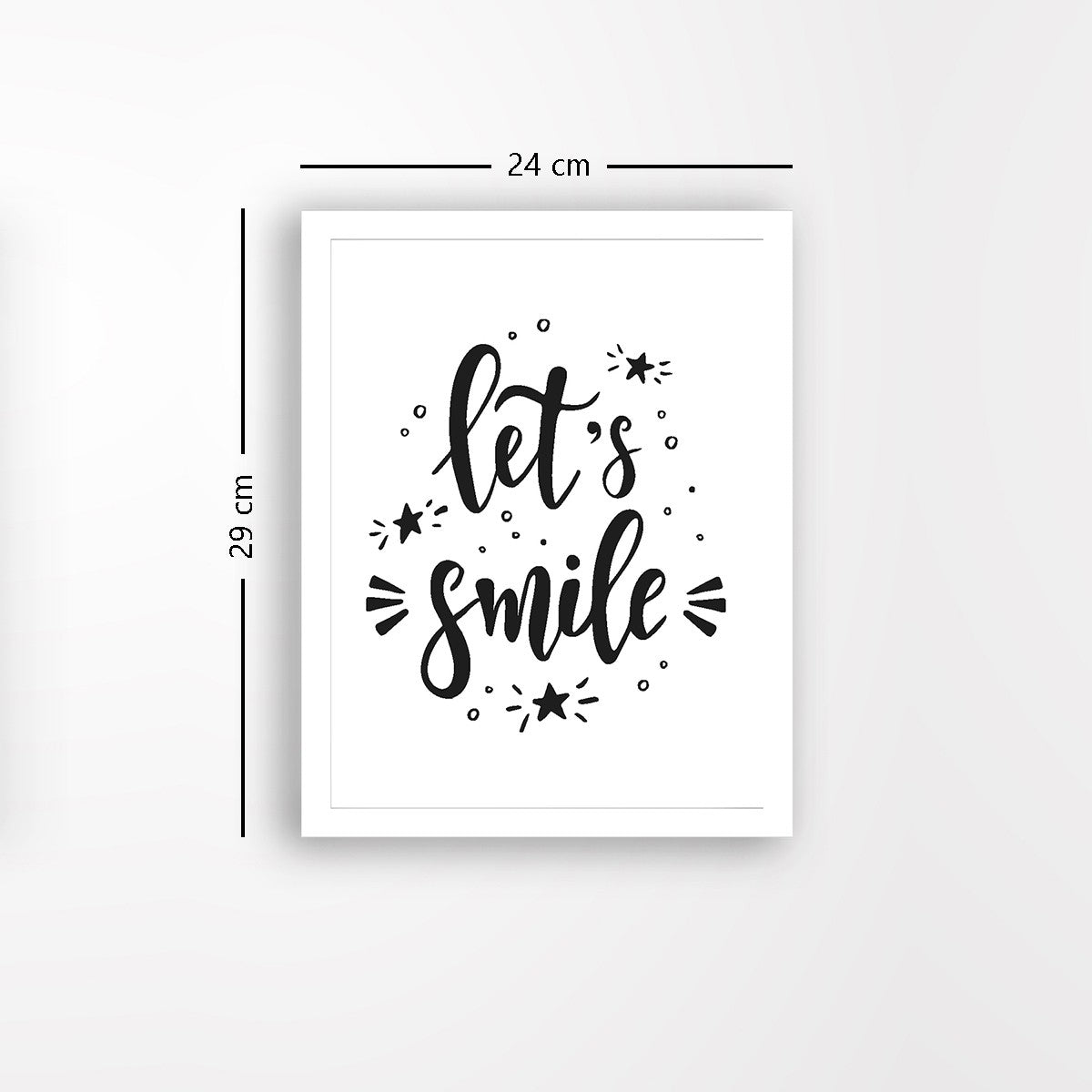 Quadro Decorativo MDF Emoldurado - Arte Multicolor 24x29cm com Moldura de Madeira 2cm