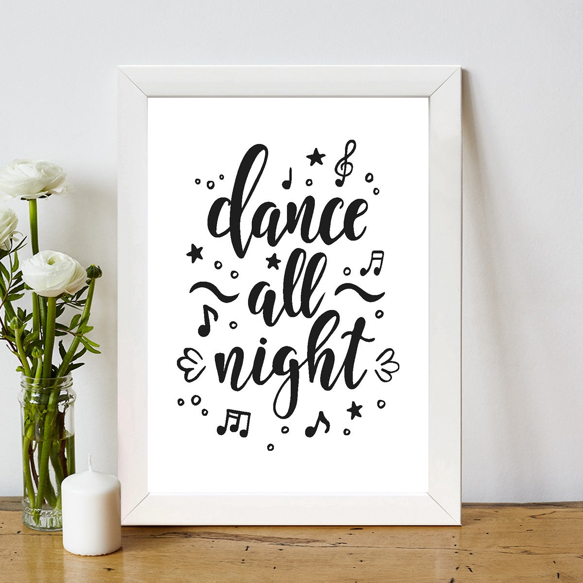 Quadro Decorativo MDF Emoldurado - Arte Multicolor 24x29cm com Moldura de Madeira 2cm