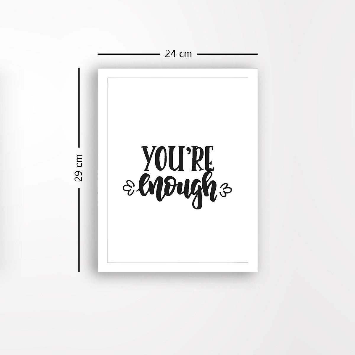 Quadro Decorativo MDF Emoldurado - Arte Multicolor 24x29cm com Moldura de Madeira 2cm