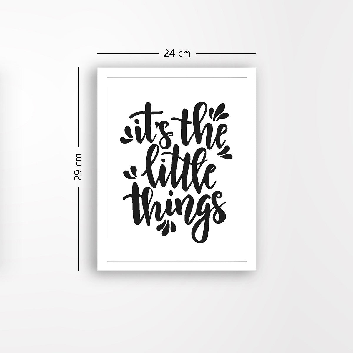 Quadro Decorativo MDF Emoldurado - Arte Multicolor 24x29cm com Moldura de Madeira 2cm