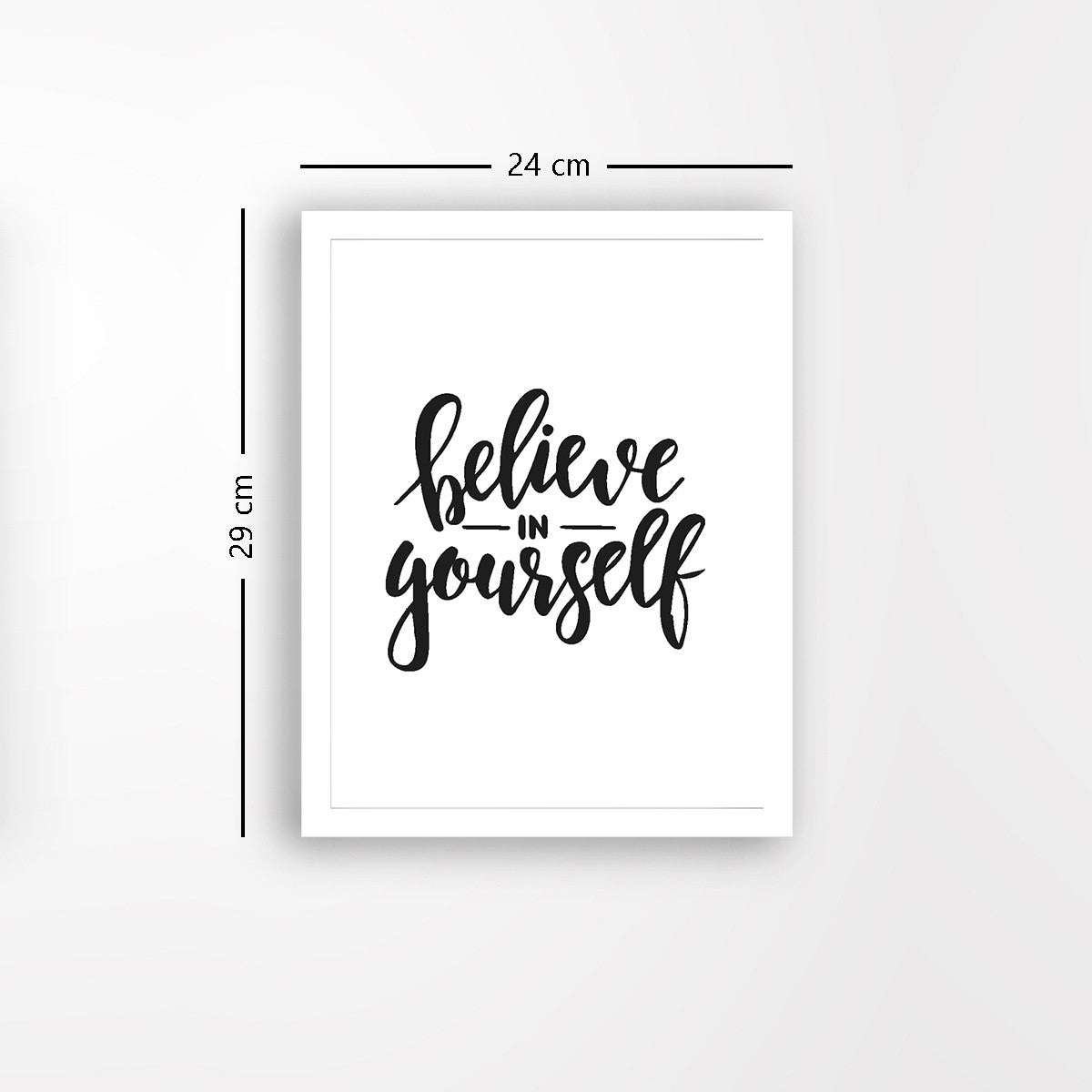 Quadro Decorativo MDF Emoldurado - Arte Multicolor 24x29cm com Moldura de Madeira 2cm