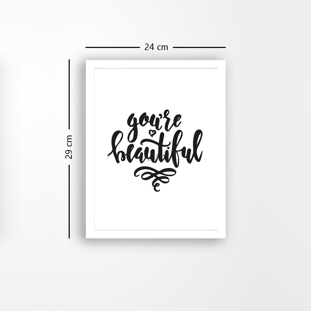 Quadro Decorativo MDF Emoldurado - Arte Multicolor 24x29cm com Moldura de Madeira 2cm