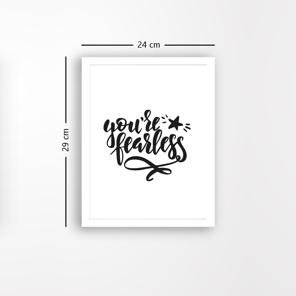 Quadro Decorativo MDF Emoldurado - Arte Multicolor 24x29cm com Moldura de Madeira 2cm