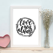 Quadro Decorativo MDF Emoldurado - Arte Multicolor 24x29cm com Moldura de Madeira 2cm