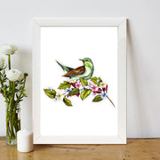 Quadro Decorativo MDF Emoldurado - Arte Multicolor 24x29cm com Moldura de Madeira 2cm