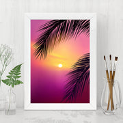 Quadro Decorativo MDF Emoldurado - Arte Multicolor 24x29cm com Moldura de Madeira 2cm