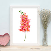 Quadro Decorativo MDF Emoldurado - Arte Multicolor 24x29cm com Moldura de Madeira 2cm