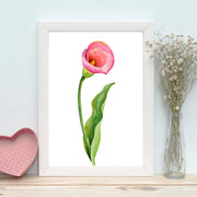 Quadro Decorativo MDF Emoldurado - Arte Multicolor 24x29cm com Moldura de Madeira 2cm