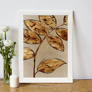 Quadro Decorativo MDF Emoldurado - Arte Multicolor 24x29cm com Moldura de Madeira 2cm