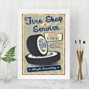 Quadro Decorativo MDF Emoldurado - Arte Multicolor 24x29cm com Moldura de Madeira 2cm