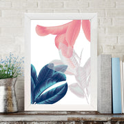 Quadro Decorativo MDF Emoldurado - Arte Multicolor 24x29cm com Moldura de Madeira 2cm