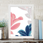 Quadro Decorativo MDF Emoldurado - Arte Multicolor 24x29cm com Moldura de Madeira 2cm