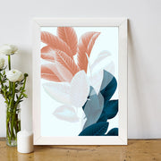 Quadro Decorativo MDF Emoldurado - Arte Multicolor 24x29cm com Moldura de Madeira 2cm