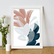 Quadro Decorativo MDF Emoldurado - Arte Multicolor 24x29cm com Moldura de Madeira 2cm