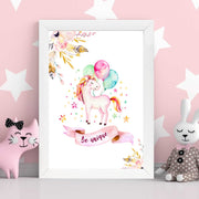 Quadro Decorativo MDF Emoldurado - Arte Multicolor 24x29cm com Moldura de Madeira 2cm