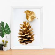 Quadro Decorativo MDF Emoldurado - Arte Multicolor 24x29cm com Moldura de Madeira 2cm