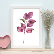 Quadro Decorativo MDF Emoldurado - Arte Multicolor 24x29cm com Moldura de Madeira 2cm