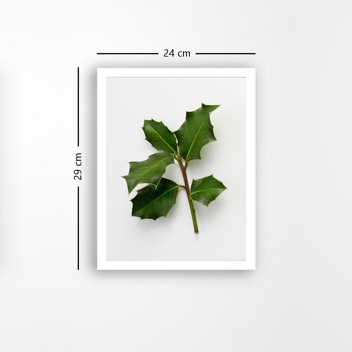 Quadro Decorativo MDF Emoldurado - Arte Multicolor 24x29cm com Moldura de Madeira 2cm