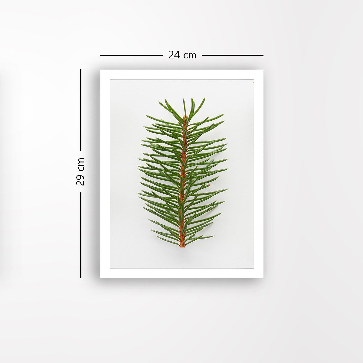 Quadro Decorativo MDF Emoldurado - Arte Multicolor 24x29cm com Moldura de Madeira 2cm