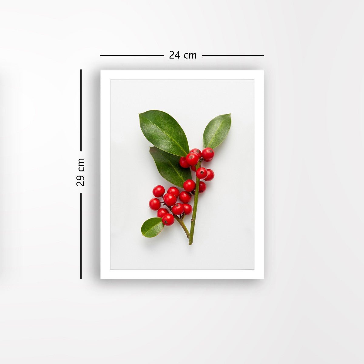 Quadro Decorativo MDF Emoldurado - Arte Multicolor 24x29cm com Moldura de Madeira 2cm