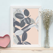 Quadro Decorativo MDF Emoldurado - Arte Multicolor 24x29cm com Moldura de Madeira 2cm