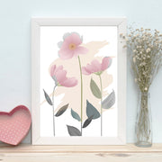 Quadro Decorativo MDF Emoldurado - Arte Multicolor 24x29cm com Moldura de Madeira 2cm