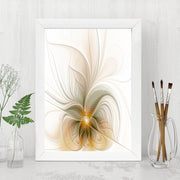 Quadro Decorativo MDF Emoldurado - Arte Multicolor 24x29cm com Moldura de Madeira 2cm