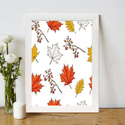 Quadro Decorativo MDF Emoldurado - Arte Multicolor 24x29cm com Moldura de Madeira 2cm