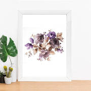 Quadro Decorativo MDF Emoldurado - Arte Multicolor 24x29cm com Moldura de Madeira 2cm