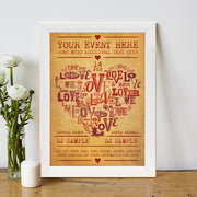 Quadro Decorativo MDF Emoldurado - Arte Multicolor 24x29cm com Moldura de Madeira 2cm