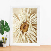 Quadro Decorativo MDF Emoldurado - Arte Multicolor 24x29cm com Moldura de Madeira 2cm