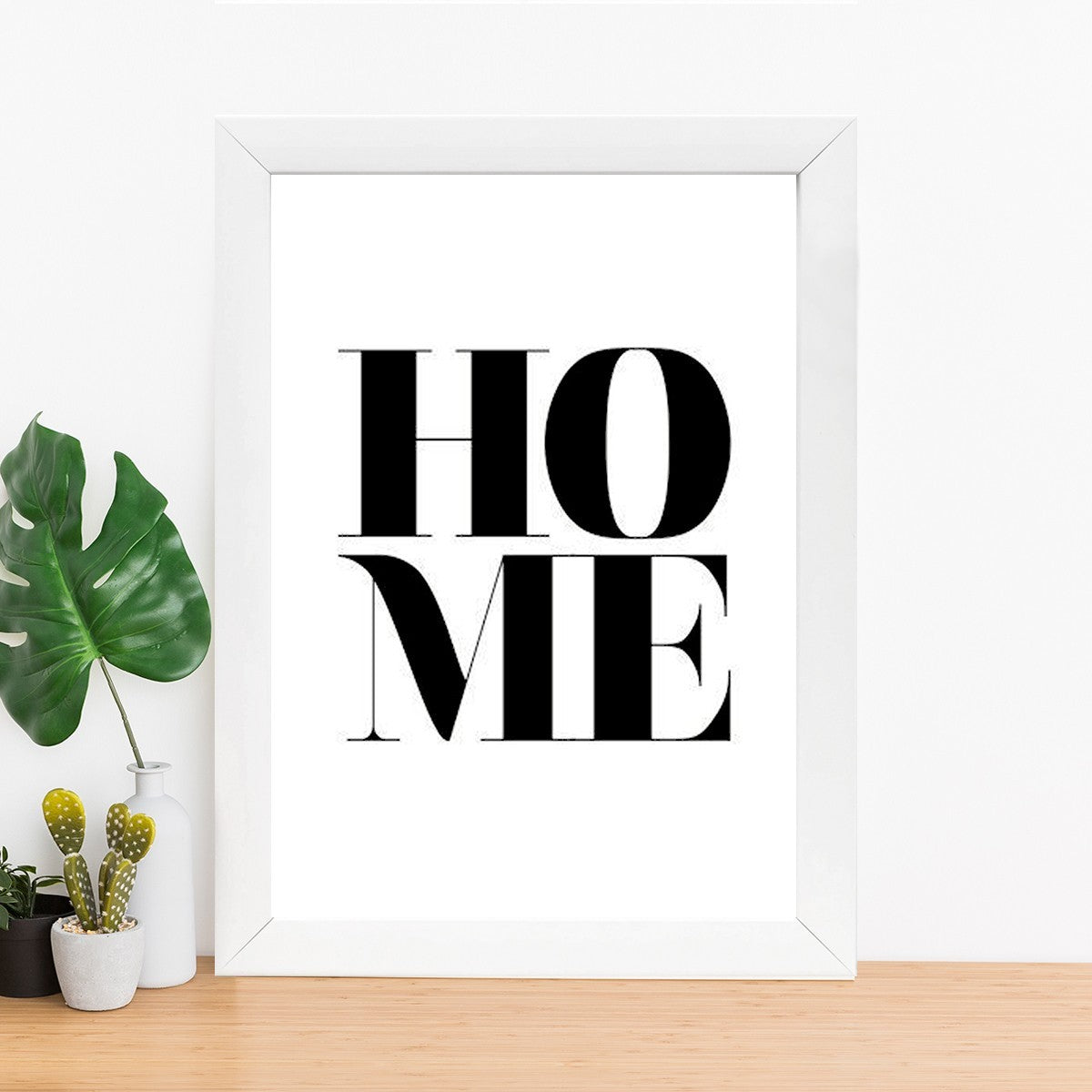 Quadro Decorativo MDF Emoldurado - Arte Multicolor 24x29cm com Moldura de Madeira 2cm