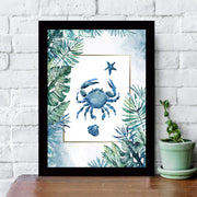 Quadro Decorativo MDF Emoldurado - Arte Multicolor 24x29cm com Moldura de Madeira 2cm