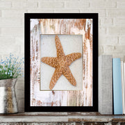 Quadro Decorativo MDF Emoldurado - Arte Multicolor 24x29cm com Moldura de Madeira 2cm