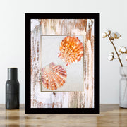 Quadro Decorativo MDF Emoldurado - Arte Multicolor 24x29cm com Moldura de Madeira 2cm