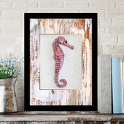 Quadro Decorativo MDF Emoldurado - Arte Multicolor 24x29cm com Moldura de Madeira 2cm