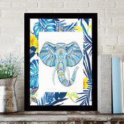 Quadro Decorativo MDF Emoldurado - Arte Multicolor 24x29cm com Moldura de Madeira 2cm