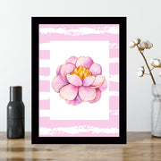 Quadro Decorativo MDF Emoldurado - Arte Multicolor 24x29cm com Moldura de Madeira 2cm