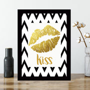 Quadro Decorativo MDF Emoldurado - Arte Multicolor 24x29cm com Moldura de Madeira 2cm