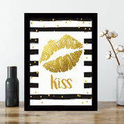 Quadro Decorativo MDF Emoldurado - Arte Multicolor 24x29cm com Moldura de Madeira 2cm