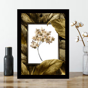 Quadro Decorativo MDF Emoldurado - Arte Multicolor 24x29cm com Moldura de Madeira 2cm