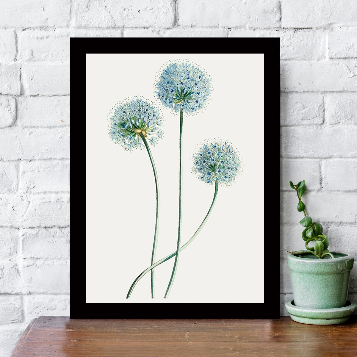 Quadro Decorativo MDF Emoldurado - Arte Multicolor 24x29cm com Moldura de Madeira 2cm