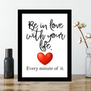 Quadro Decorativo MDF Emoldurado - Arte Multicolor 24x29cm com Moldura de Madeira 2cm