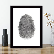 Quadro Decorativo MDF Emoldurado - Arte Multicolor 24x29cm com Moldura de Madeira 2cm