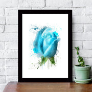 Quadro Decorativo MDF Emoldurado - Arte Multicolor 24x29cm com Moldura de Madeira 2cm